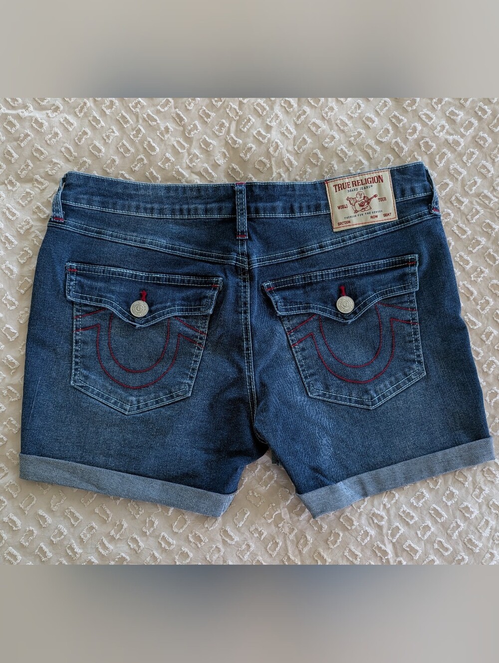 True Religion Jayde Size 30 Mid Rise Classic Short